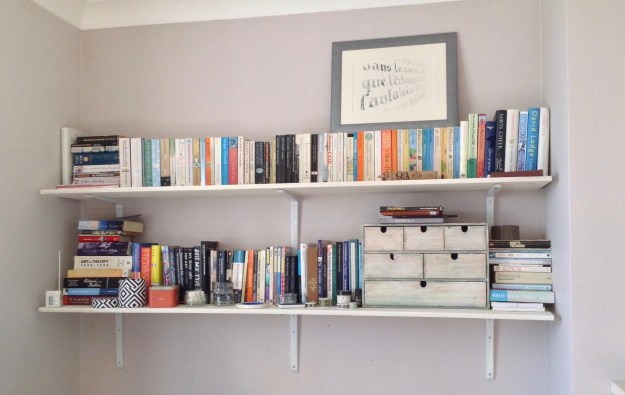 book shelves